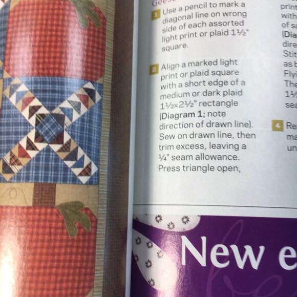 American Patchwork & Quilting Magazine Better Homes & Gardens October 2008 Issue - Picture 8 of 9